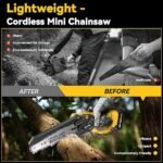 Mini Motosierra a Batería 5